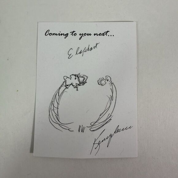 Kenneth Jay Lane, Enamel White Red Jeweled Double Ram Head Bracelet - Picture 16 of 16